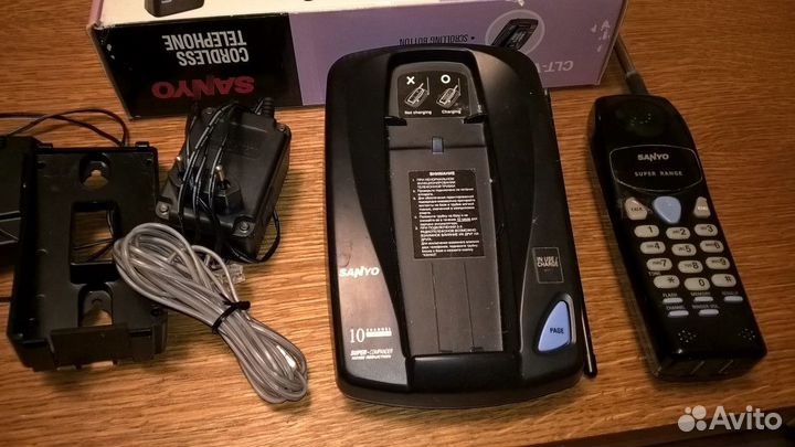 Радиотелефон Sanyo CLT-V121RU Дальнобойный Граббер