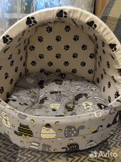 Лежанка для кошек новая