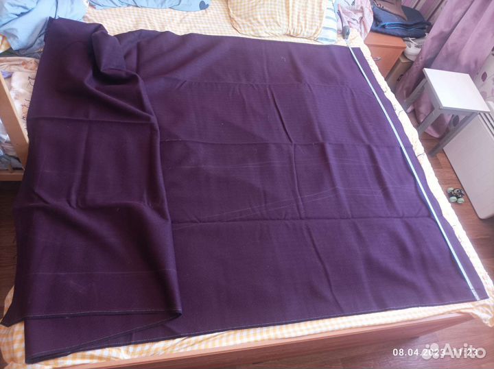 Ткань (отрез 2.5 м), драп СССР