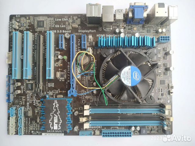 Материнская плата asus p8h77-v с процессором купить в Новосибирске ...