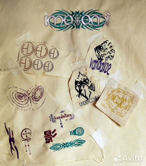 Вышивка на одежде. Машинная вышивка