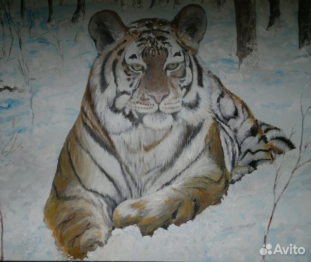 Авторская картина маслом 