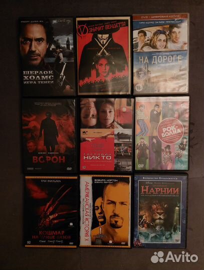 DVD фильмы, мультфильмы