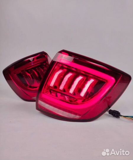 Фонари на Лада Гранта Мустанг красные тюнинг