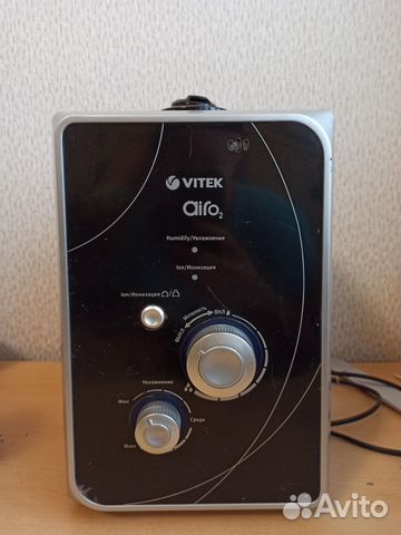 Увлажнитель воздуха vitek airo2 vt-1761 BK