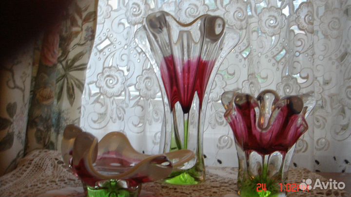 Ваза хрустальная СССР