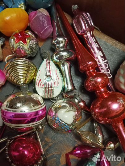 Елочные игрушки СССР