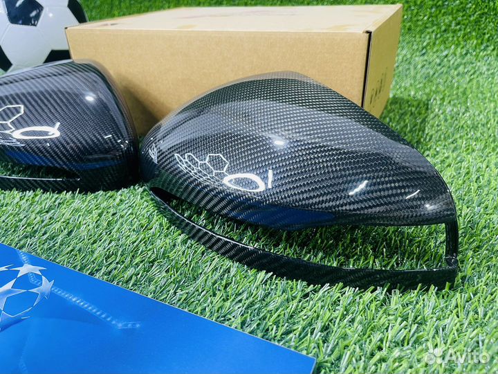 Накладки зеркал Mercedes W464 сухой карбон