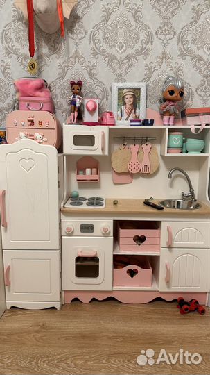 Детская деревянная кухня