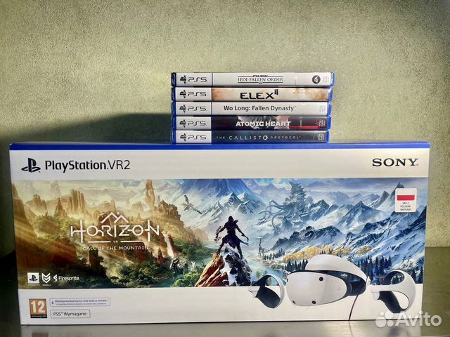 Лот 112 VR2 и игры ps5 купить в Москве | Электроника | Авито
