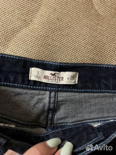 Женские шорты с высокой талией Hollister, р. 25