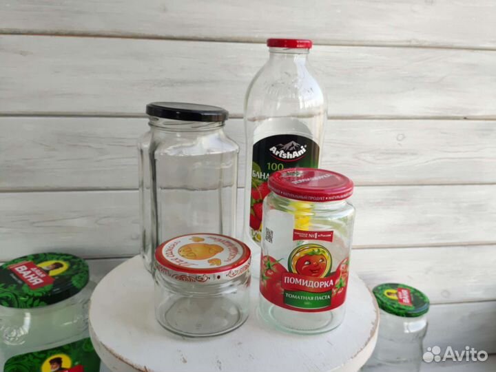 Банки стеклянные