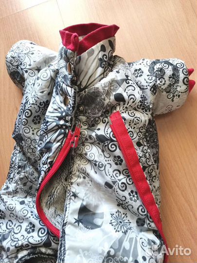 Комбинизон зимний для мелких пород собак размер S