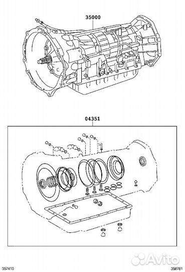 АКПП коробка передач Toyota Land Cruiser Prado 150