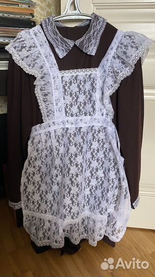 Школьная форма с фартуком