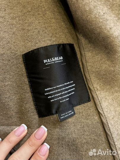 Пальто мужское L pull and bear