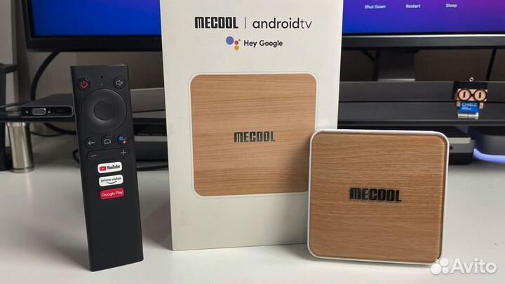 Новый Mecool KM6 deluxe 4/64 (2.4/5G Android TV10)