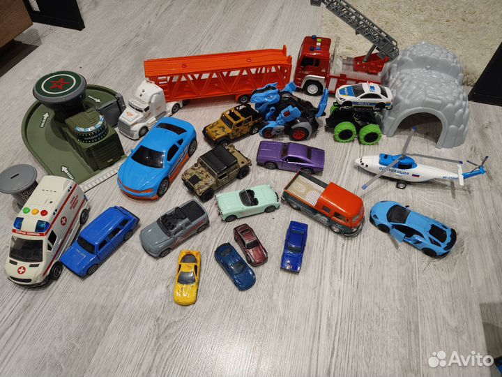 Машинки пакетом