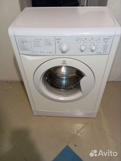 Стиральная машина indesit 5 кг