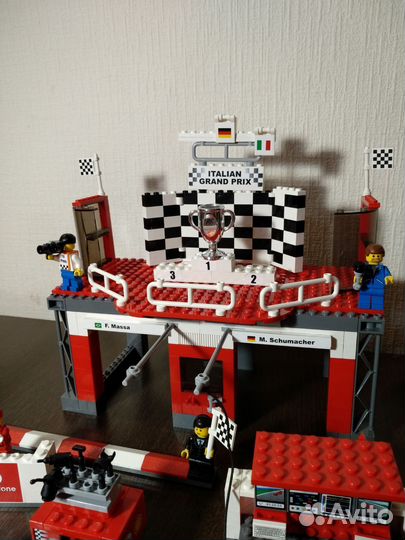 Lego Racers Ferrari Finish Line 8672 оригинал