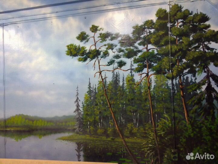 Роспись стен, потолков, помещений и фасадов зданий