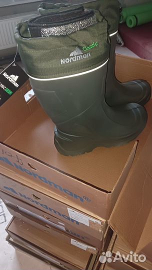 Сапоги мужские зимние для рыбалки и охоты