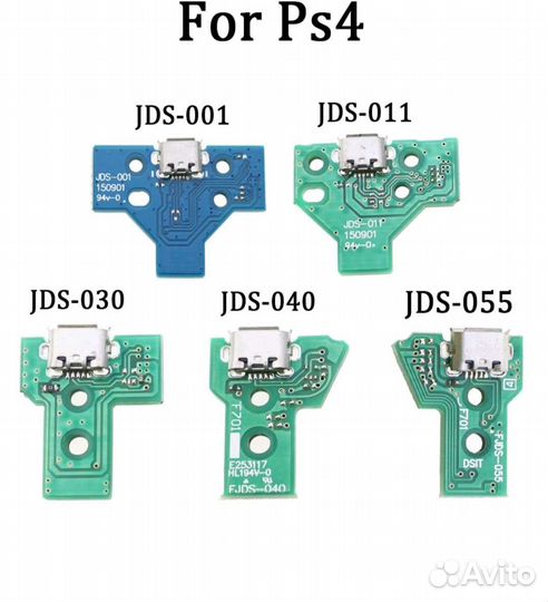 Плата, разъём для зарядки Sony Playstation