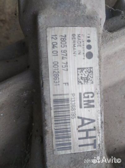 Рулевая рейка Opel Astra J хэтчбек A14NET 2012