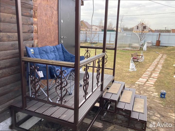 Терраса из металла от производителя