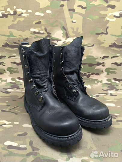 Ботинки немецкие десантные,100%кожа 43