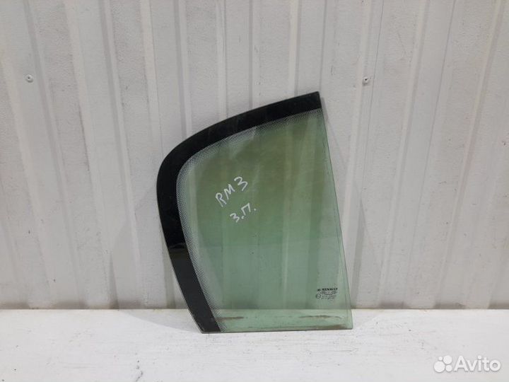 Стекло двери задней правой (форточка) Renault