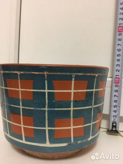 Горшок цветочный кашпо керамика