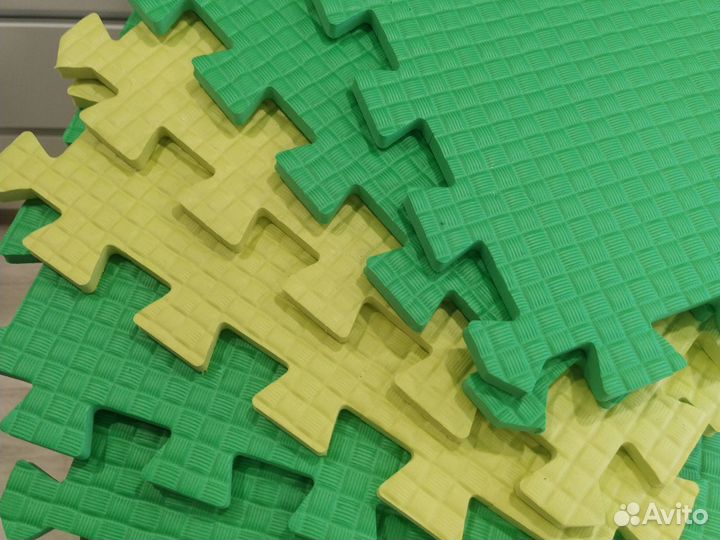 Детский коврик пазл конструктор