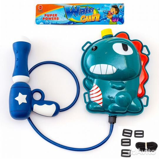 Водный пистолет с рюкзаком, 