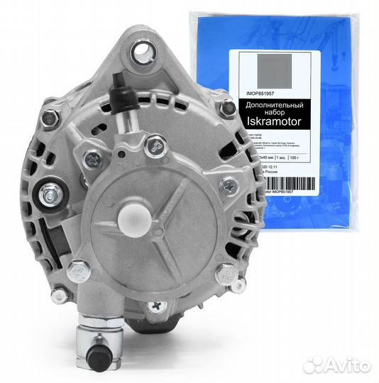 Генератор isuzu 4HF1, 4HE1, bogdan, паз, 24V, 80Am