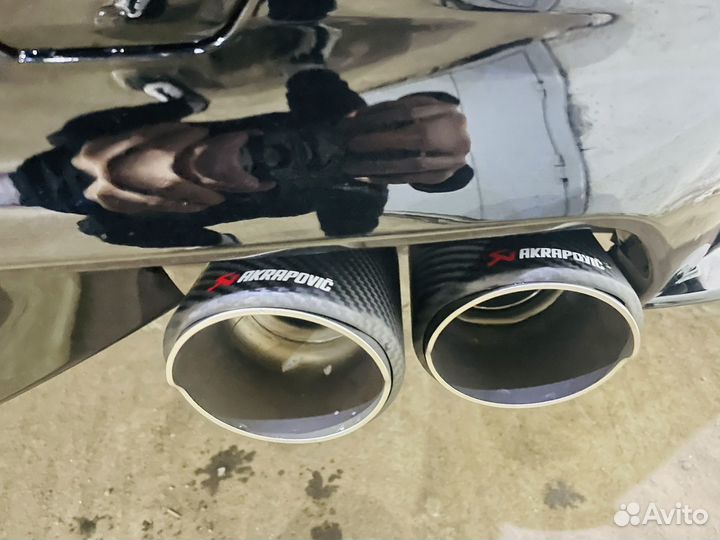 Насадки для выхлопа Akrapovic 2x90