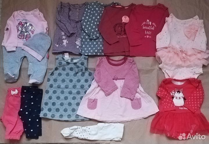 Одежда на девочку пакетом 62