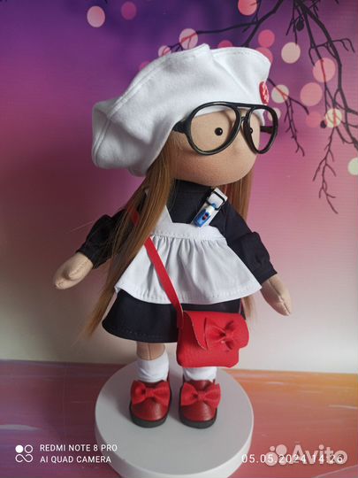 Интерьерная кукла ручной работы