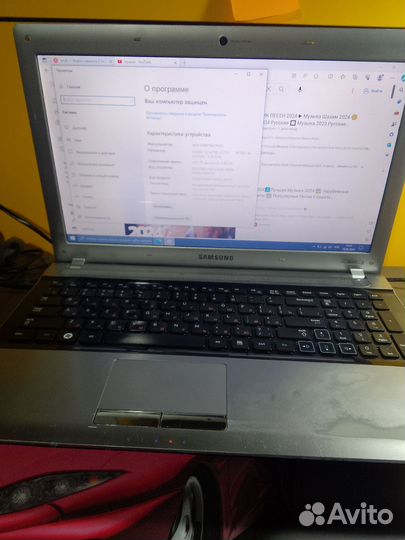 Продам ноутбук Samsung RV511