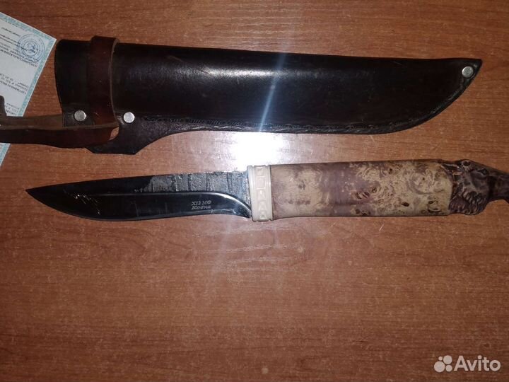 Нож охотничий ручной работы