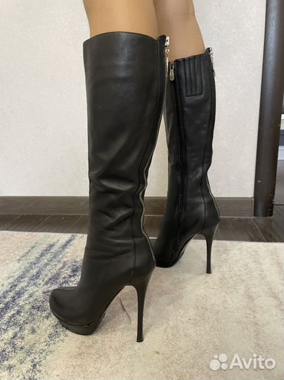 Сапоги натуральная кожа