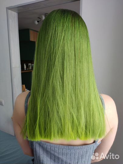 Цветное окрашивание волос