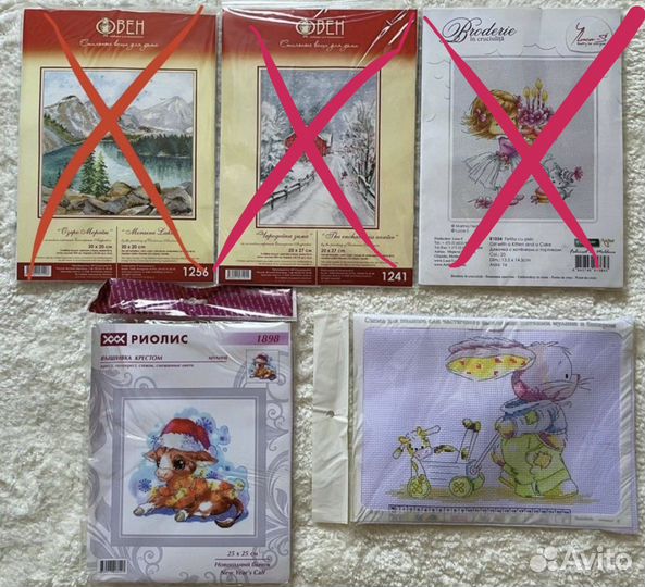 Наборы для вышивки крестом