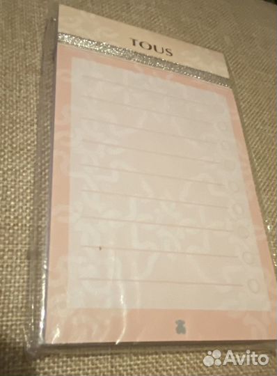 Магнитный блокнот tous