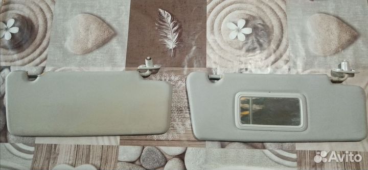 Солнцезащитные козырьки на ладу приору