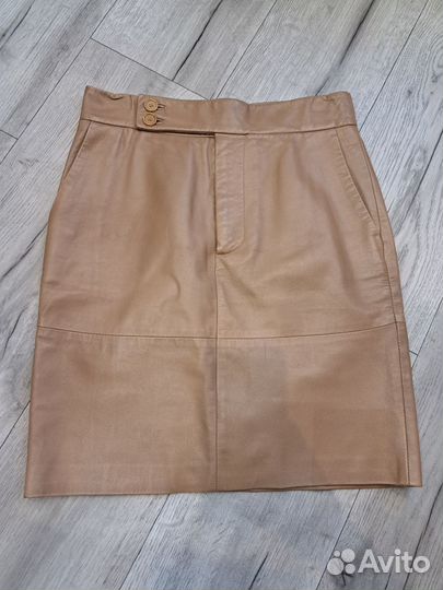 Юбка кожзам