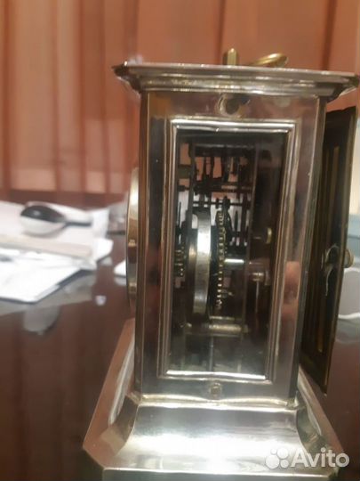 Старинные каретные часы Junghans, старая Германия