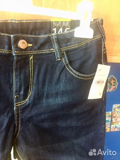 Платья и джинсы новые, одежда для девочки