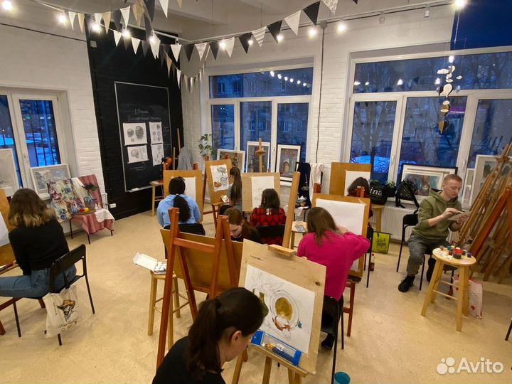 Изо студия. Бесплатные занятия по рисованию