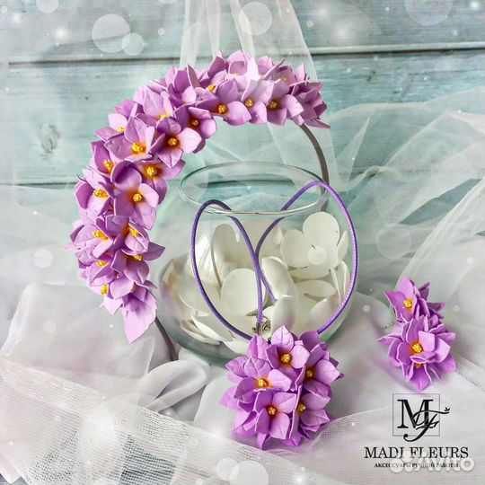 Ободок ручной работы